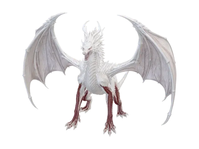 3D model for Ivory Wyrm of the North