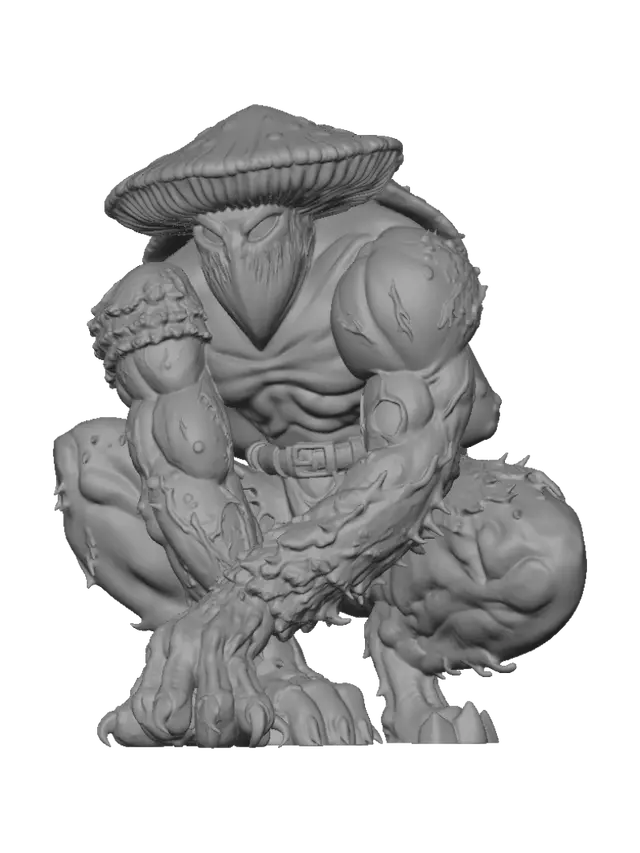 3D model for Verdant Fungus Behemoth