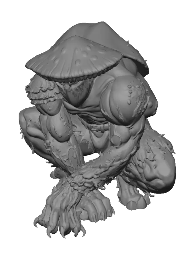 3D model for Verdant Fungus Behemoth