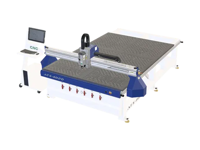 CNC Router 4020 3D model, vytvořený pomocí AI