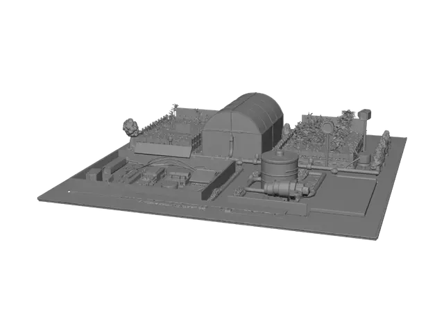 3D model for Smart IoT Farming and Crop Protection System