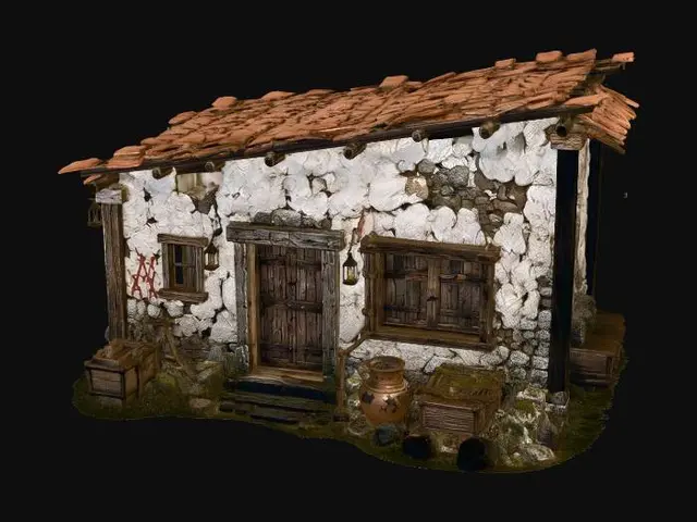 3D model for The Crumbling Stone Cottage