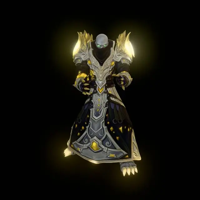 3D model for Holy Prist Cast Holy Power