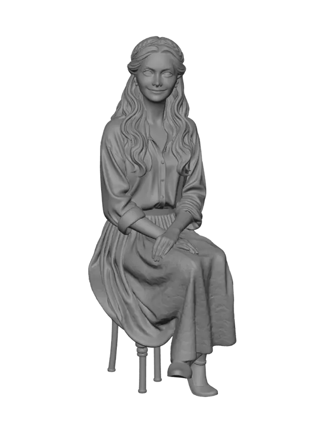 3D model for Ember on the Bench