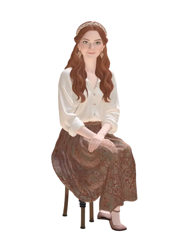 3D model for Ember on the Bench