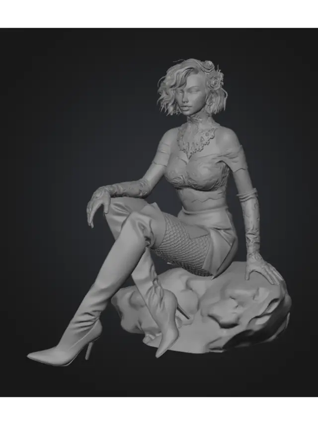 3D model for Empress of the Golden Hour