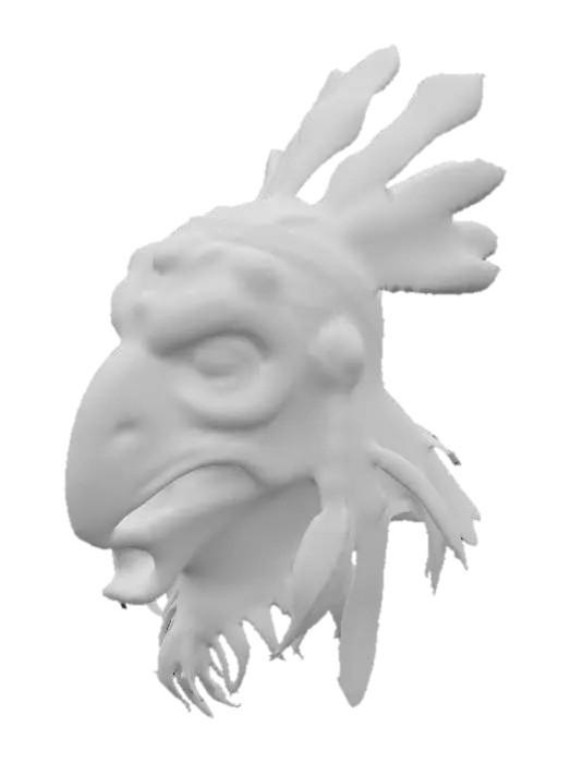 3D model for eine realistische Cro Maske