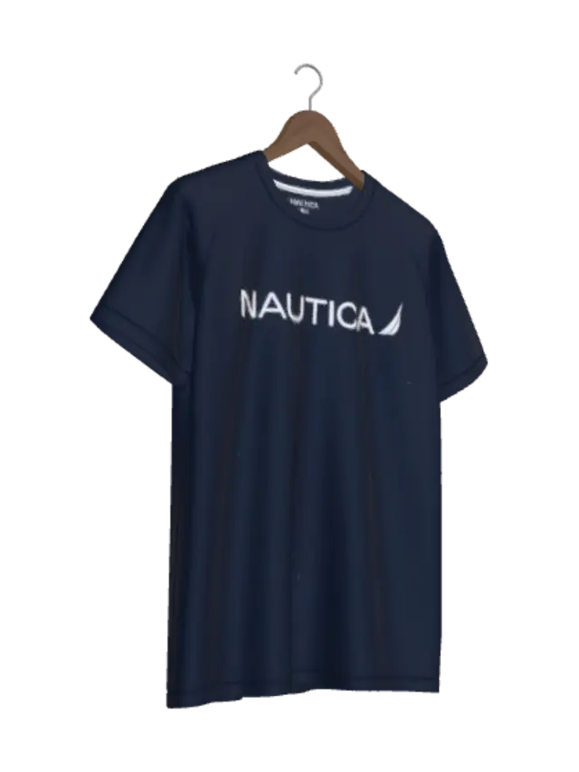 3D model for Nautica Navy Logo T-Shirt