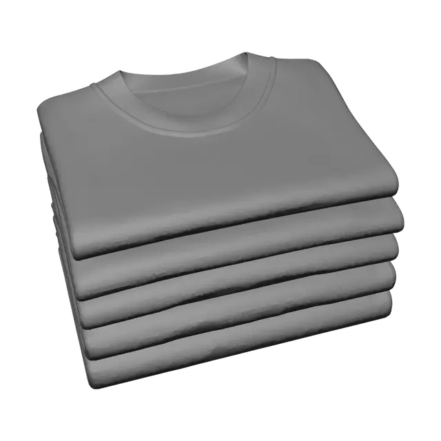 3D model for Stacked Sweatshirts in Color Gradient