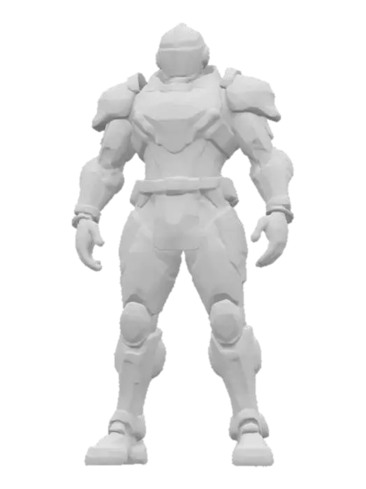 3D model for Cybernetic Sentinel