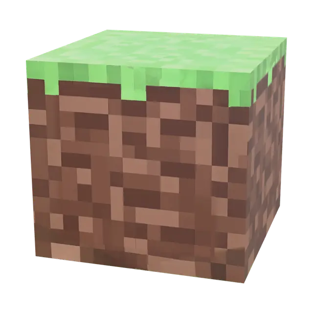 3D model for Grass Block Minecraft