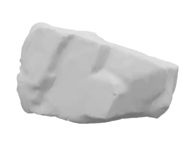 3D model for Rustic Iron Hinge