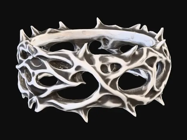 3D model for Thorned Circle, #Halloween2025#
