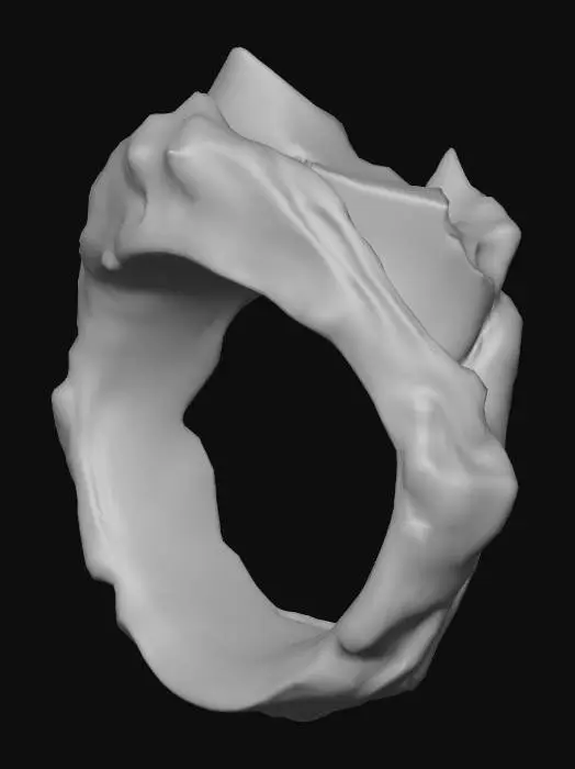 3D model for Elemental Ember Ring