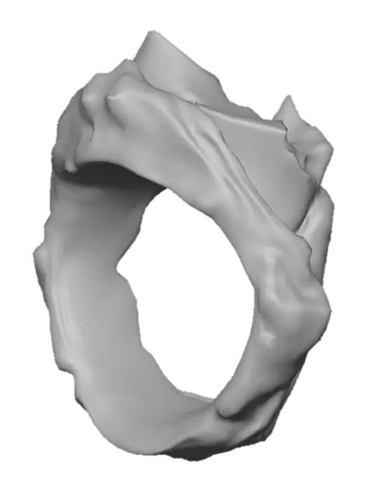 3D model for Elemental Ember Ring