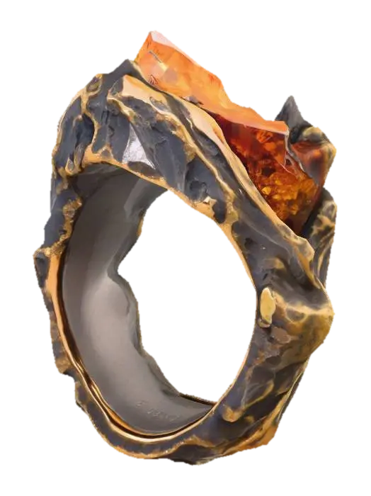 3D model for Elemental Ember Ring