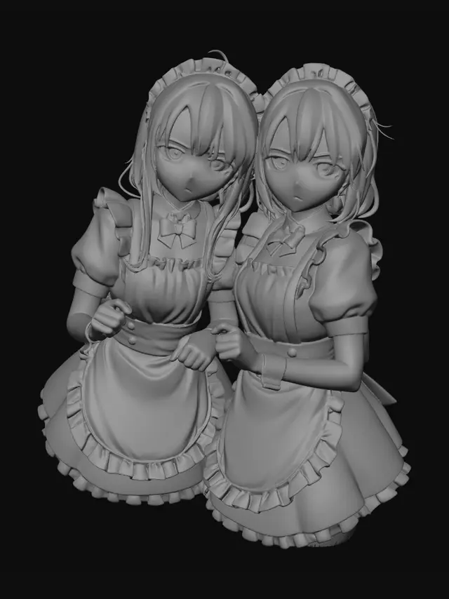 3D model for Maid Duet