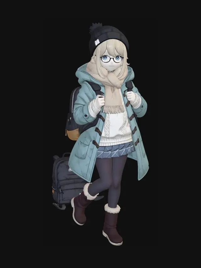 3D model for Winter Street Wanderer