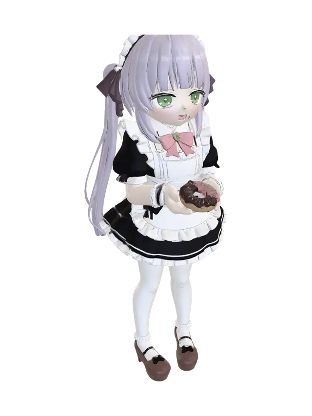 3D model for Donut Maid in the Park