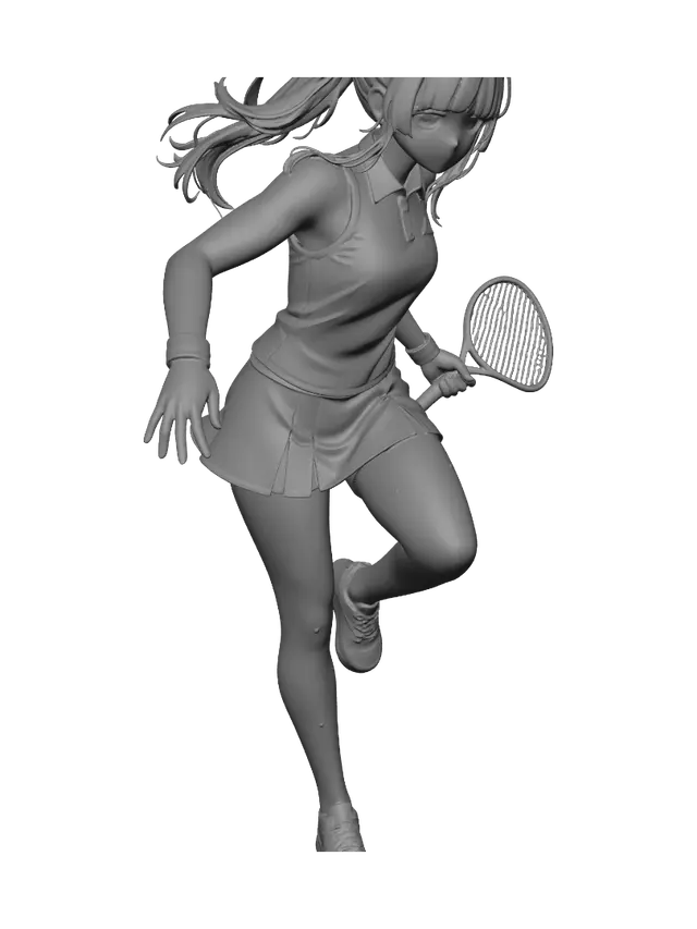 3D model for Crimson-Eyed on the Court