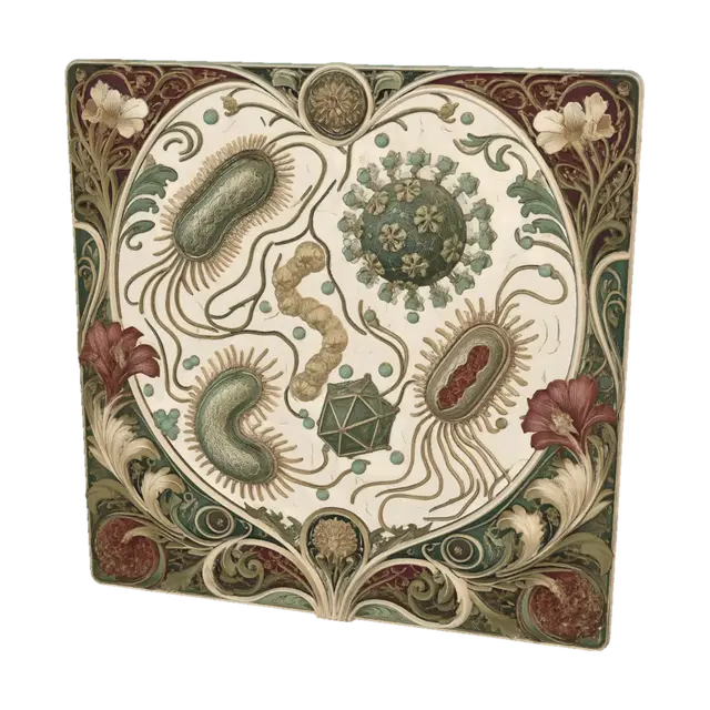 3D model for Garden of Microbes