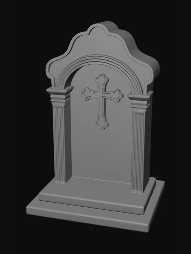 3D model for Cruciform Stone Monument