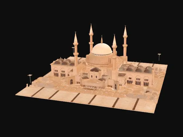 3D model for Pink Dome Mosque