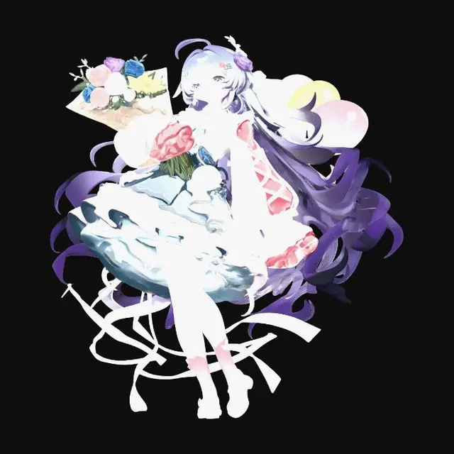 3D model for Cerulean Bouquet