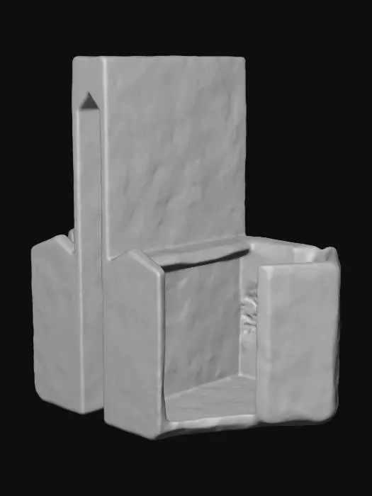 3D model for Split-Block Desk Organizer