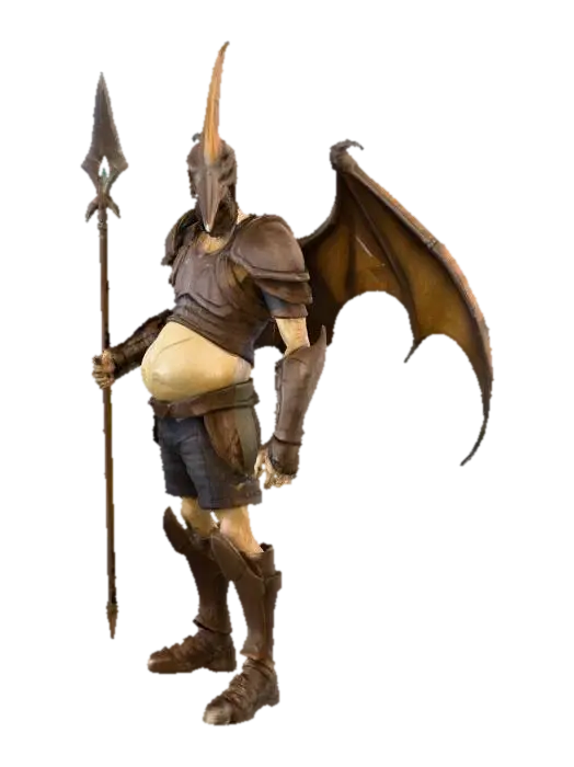 Pterodactyl Guardian - Aviation 3D model, vytvořený pomocí AI