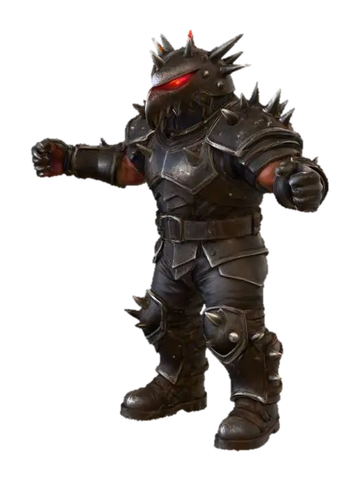 3D model for Dankylosaurus Warrior