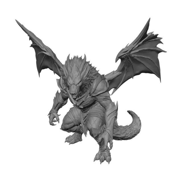 3D model for Icebound Wyrm of the Arena