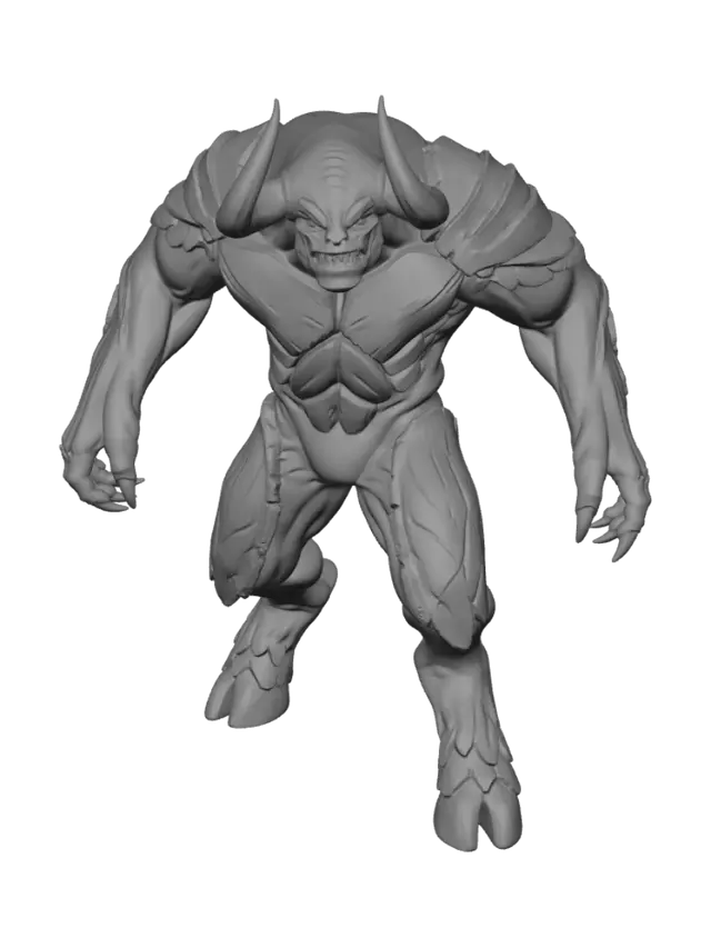 3D model for Stonehorn Fiend
