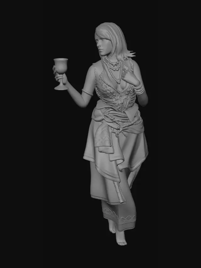 3D model for Chalice Maiden