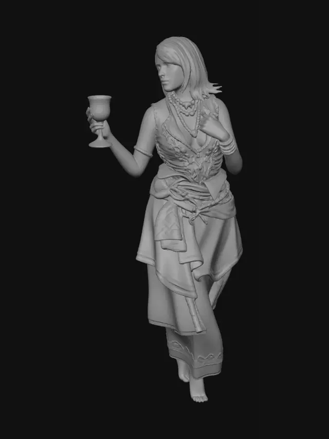 3D model for Chalice Maiden