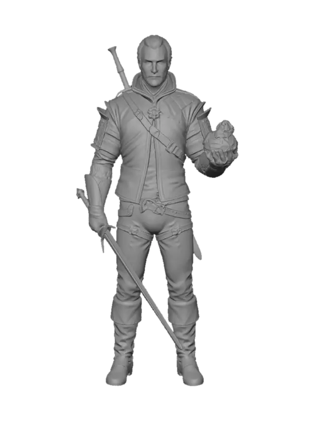 3D model for Emberbound Warrior
