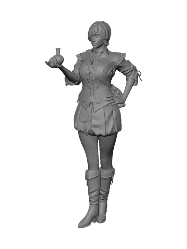 3D model for The Elixir Keeper