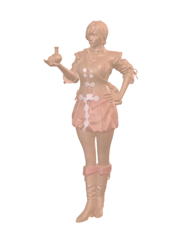 3D model for The Elixir Keeper