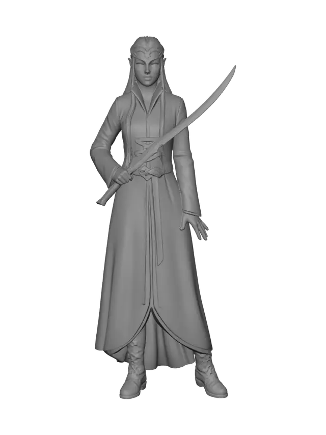 3D model for Elowen Verdantblade