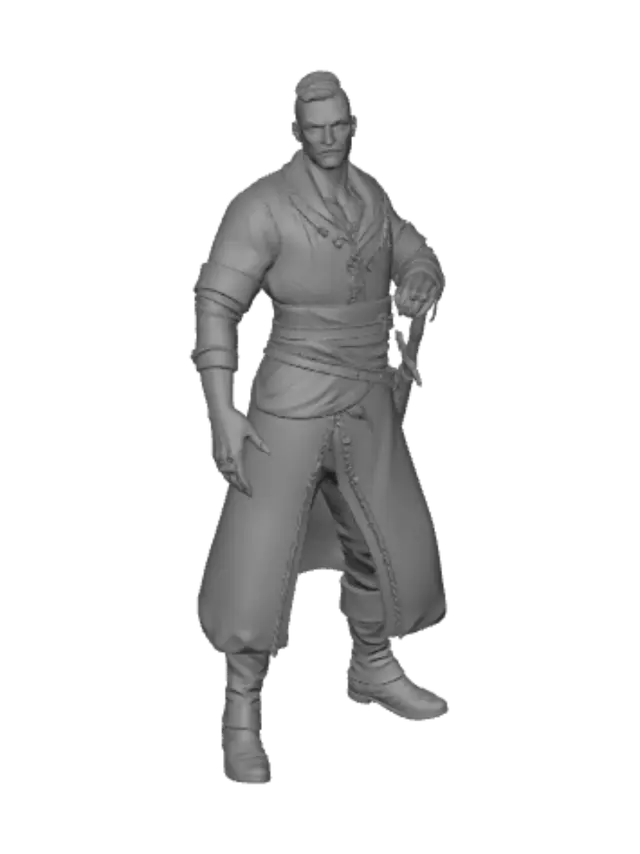 3D model for Verdant Knight