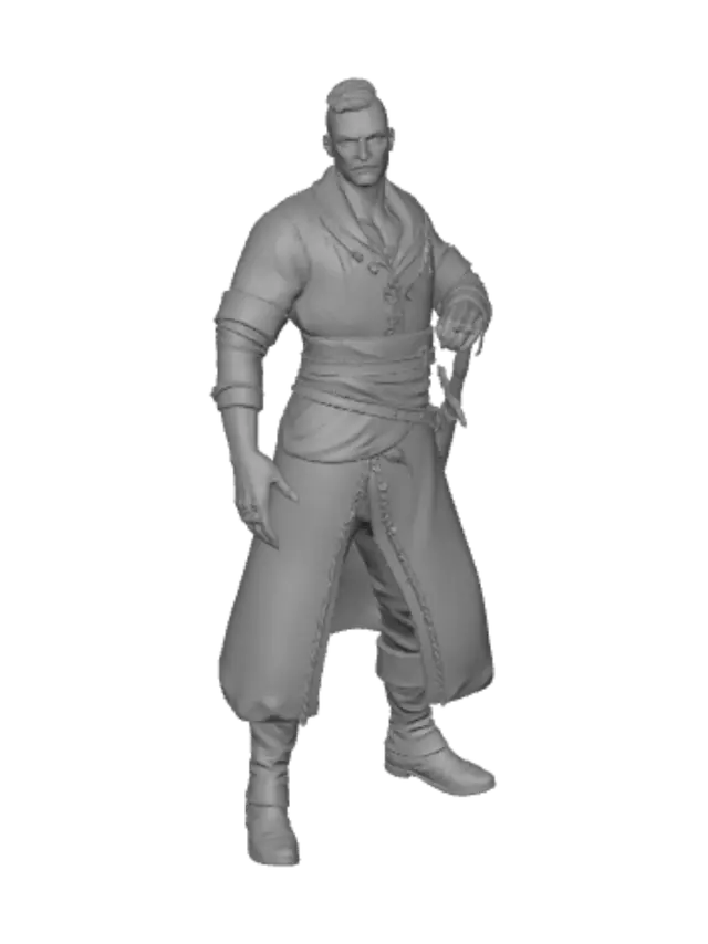 3D model for Verdant Knight