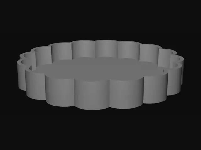 3D model for Cloud Plate