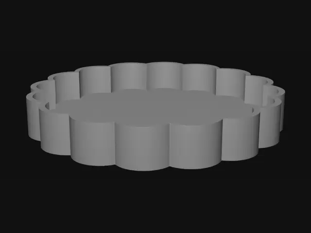 3D model for Cloud Plate