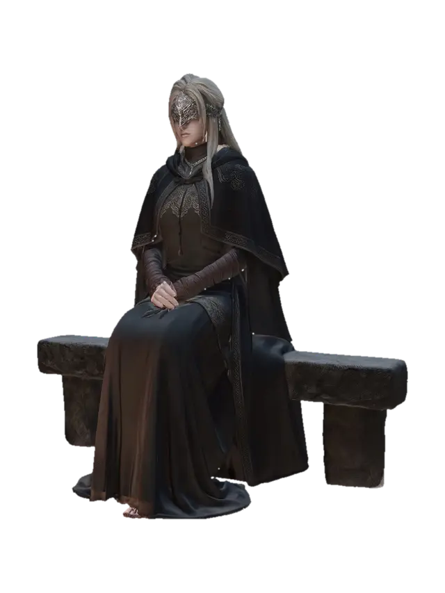 A highly detailed, photorealistic wide shot of the Fire Keeper character from… - Stonebench 3D model, vytvořený pomocí AI