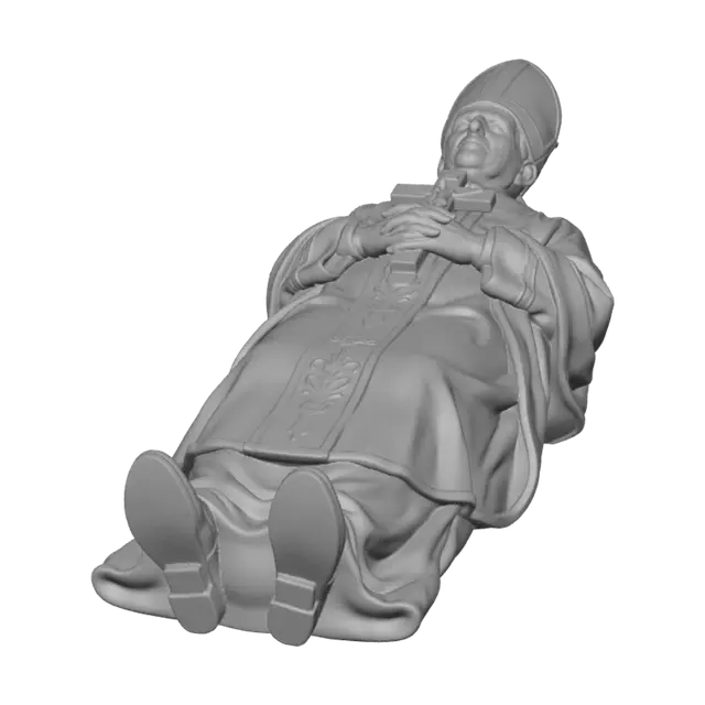 3D model for Pontiff in Repose