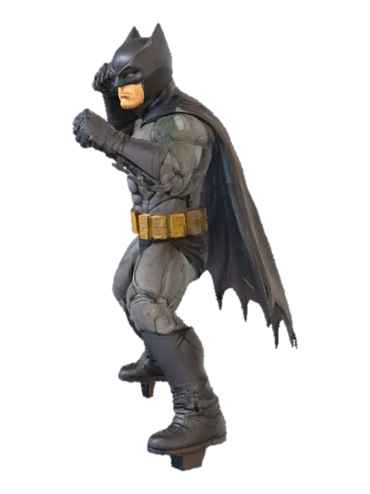 Dark Knight Defender 3D model, vytvořený pomocí AI