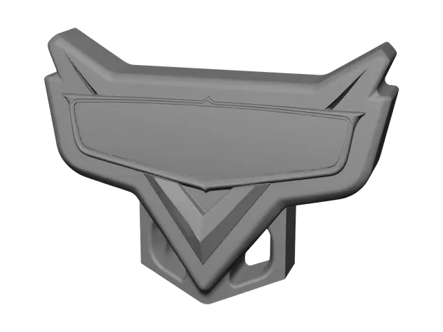 3D model for Weathered Cars Logo