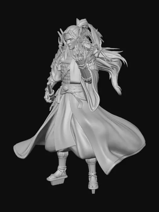 3D model for Arcane Archivist