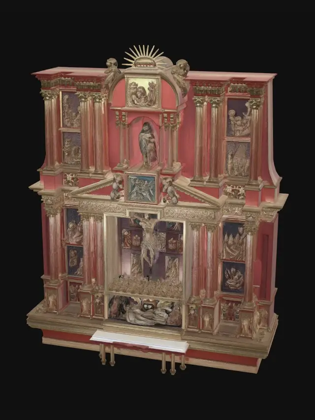 3D model for Crucifixion Altarpiece