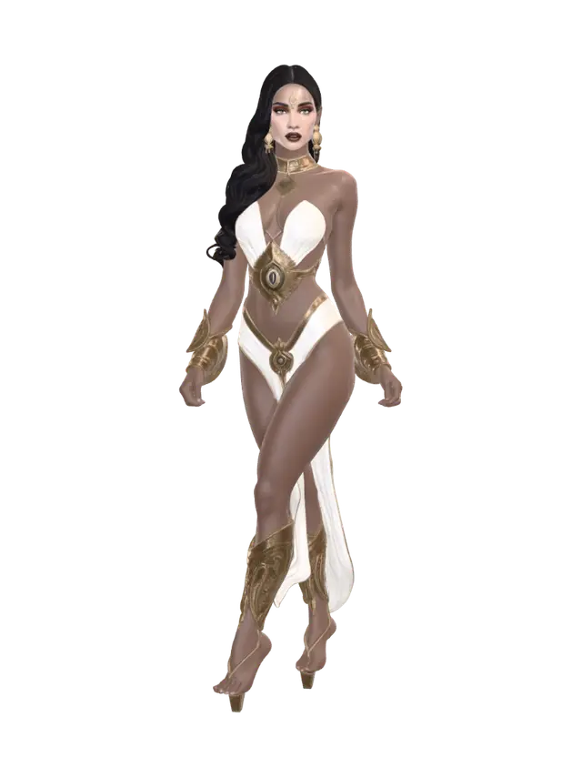 3D model for Golden Seraphim
